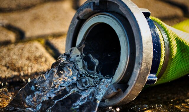 water, nature, fire hose, hose, fire fighters
