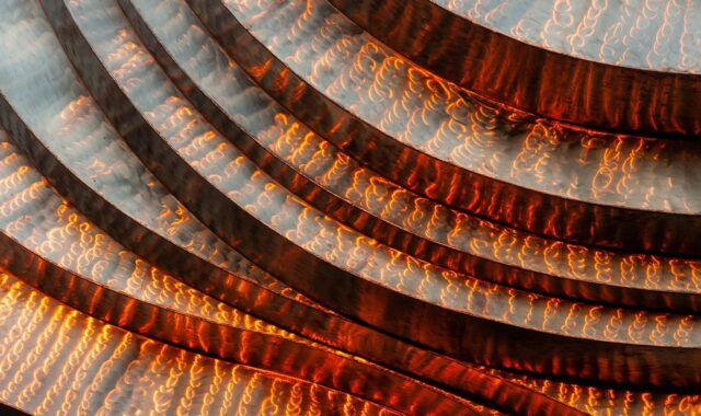 metal, surface, lines, glittering, template, design, sculpture