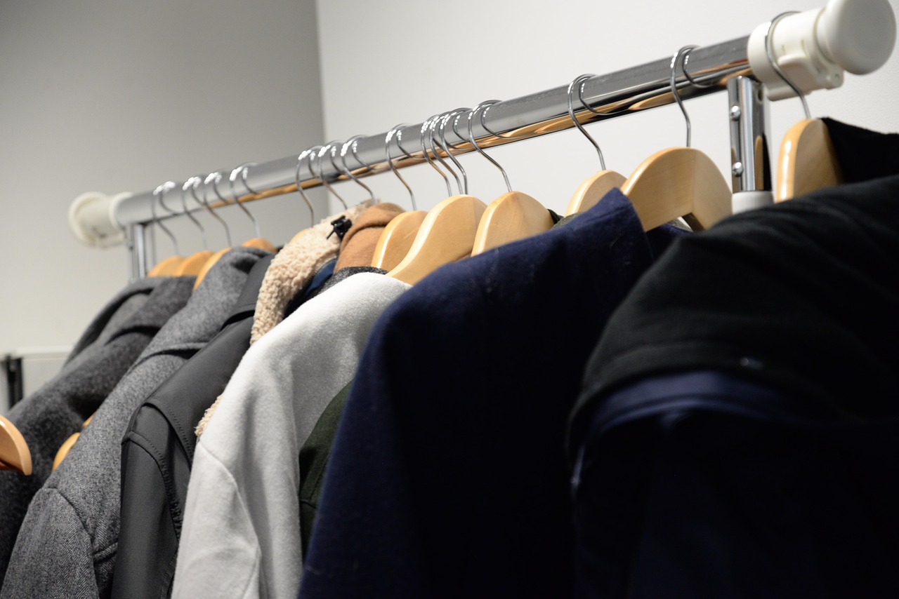 hanger, cloths, jacket, coat, outer, hanger, hanger, hanger, hanger, hanger, jacket