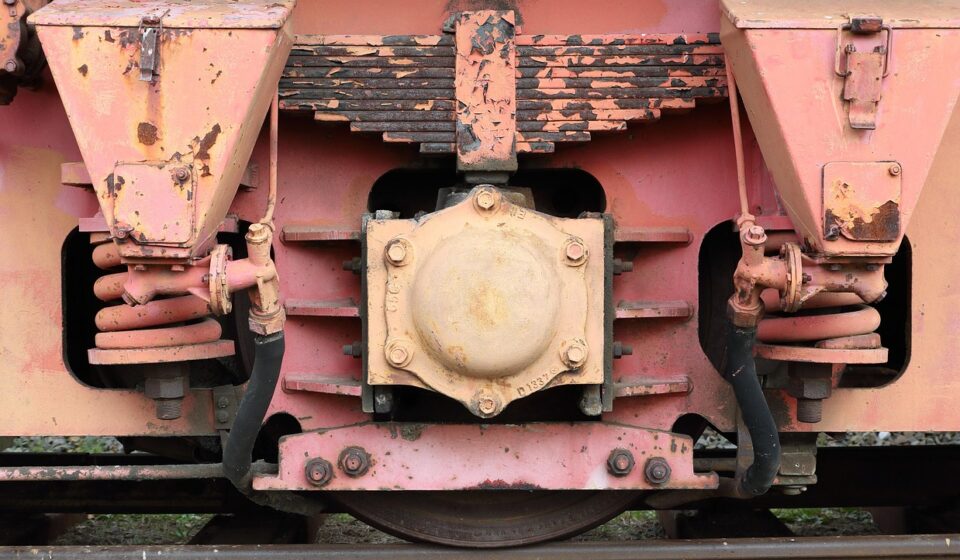 train, wheel, axle, shaft, bearing, spring, surface, mining, machine, coal, energy, extraction, nature, mines, mine, leipzig, bergbau technik park, abandoned, industrial
