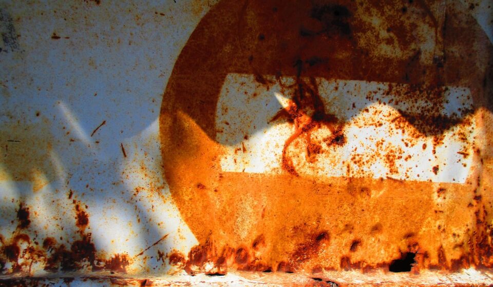 rust, a metal sheet, sign, metal surfaces, texture, material, sheet, iron