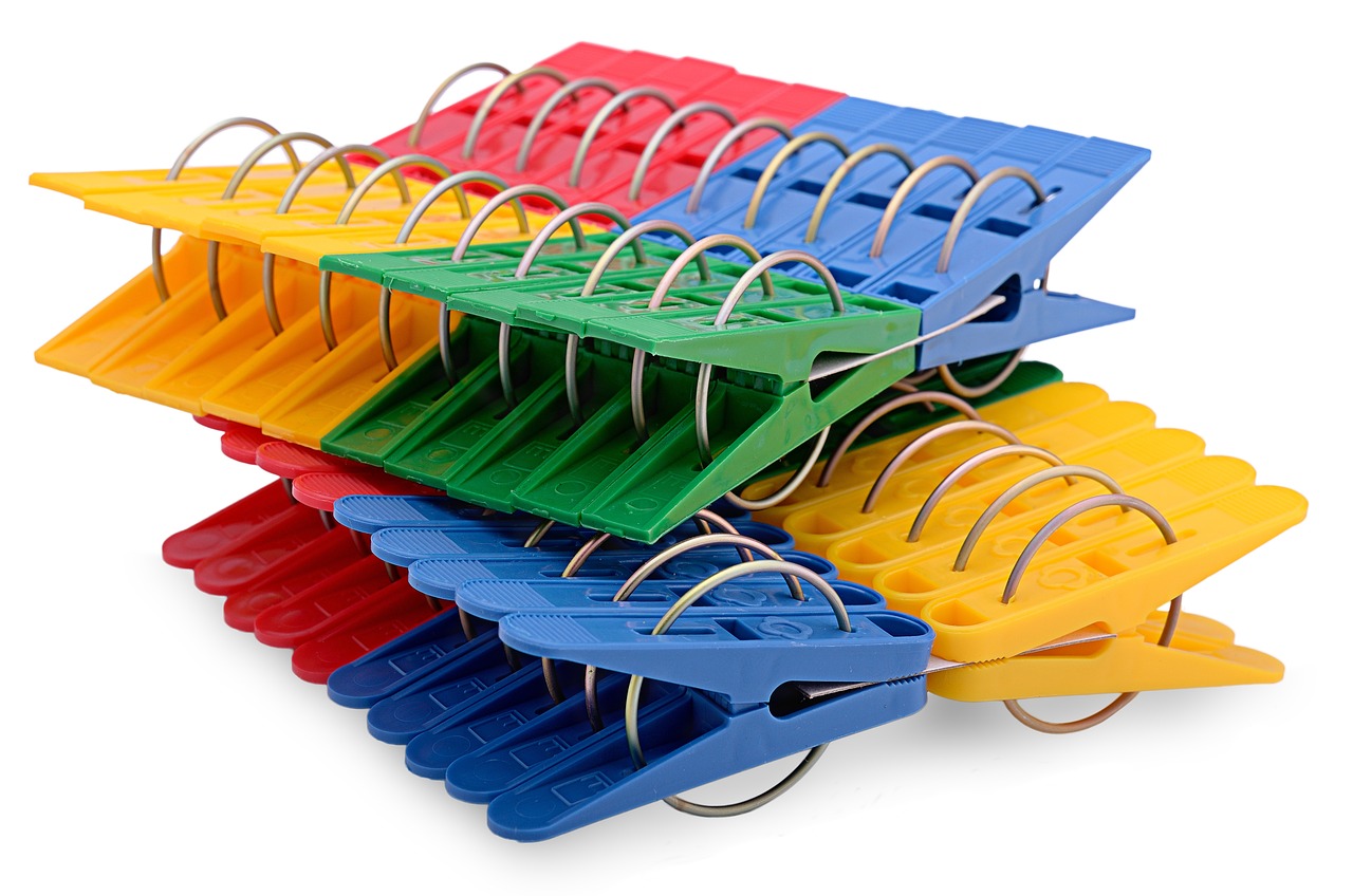 clothespin, colored, multi, color, objects, laundry, plastic, clip, backgrounds, close-up, group, accessory, white, domestic, housework, gripping, appliance, tools, fastener, clamp, holder, hold, tool