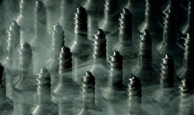screws, macro, metal, close up, technology, industry, object