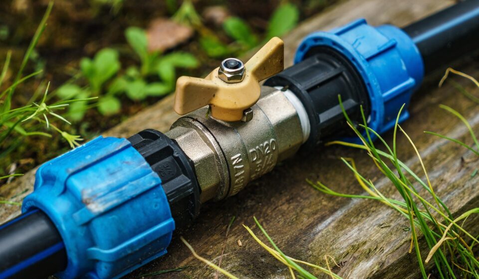 tap, water pipes, open, water pipe, pipeline, flow, water, line water pressure, liquid, cold, nature, summer garden, village