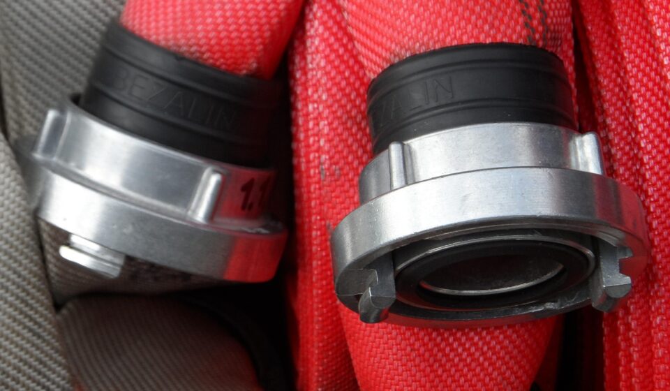 firehose, snake, fire, a fire truck, red, emergency, firehose, firehose, firehose, firehose, firehose