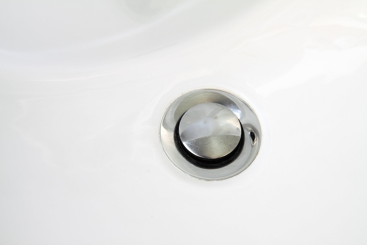 bathroom, chrome, clean, drain, hole, metal, metallic, modern, plug, round, shiny, silver, sink, stainless, steel, stopper, drain, drain, drain, drain, drain