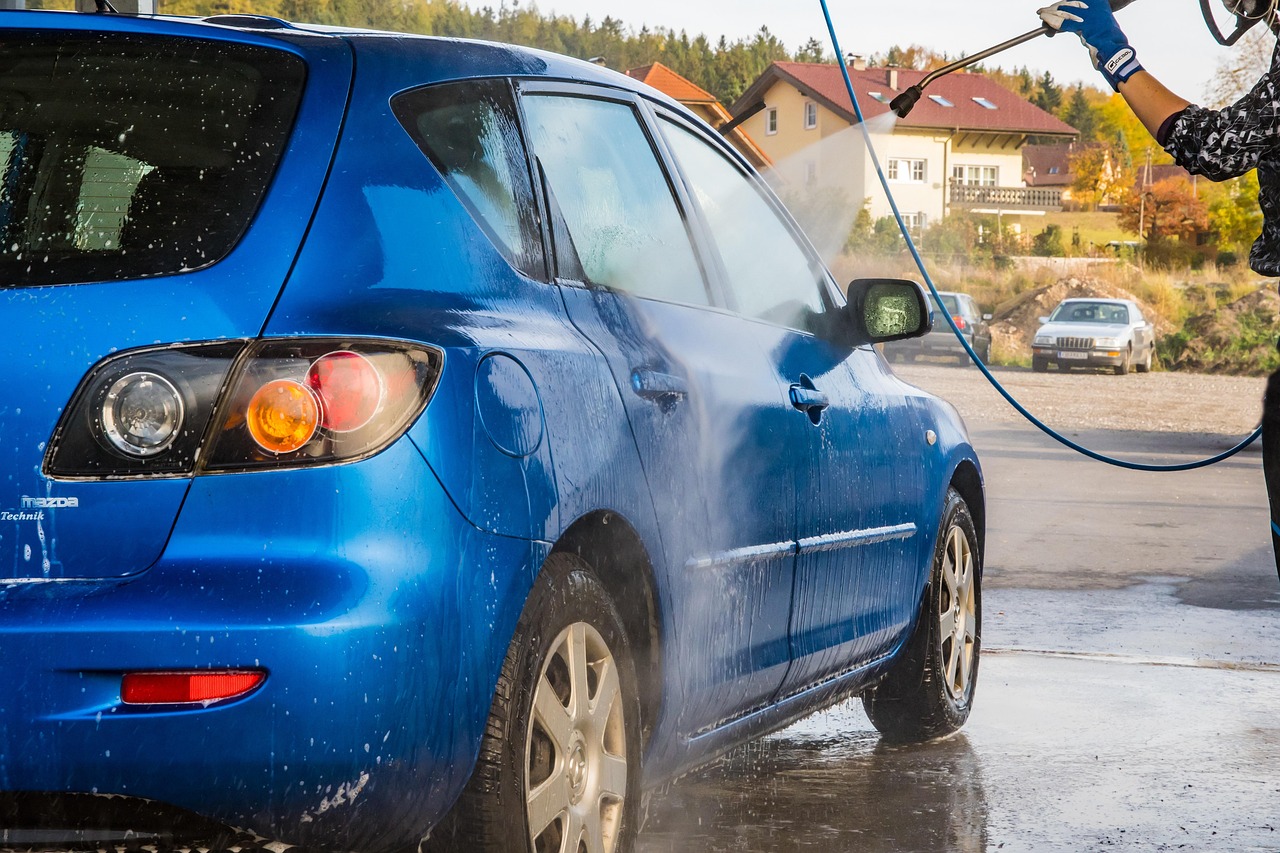 automobile, to wash, car wallpapers, lance wash, car, rim, clean, foam, high-pressure cleaner, to clean, frothy, nature, water