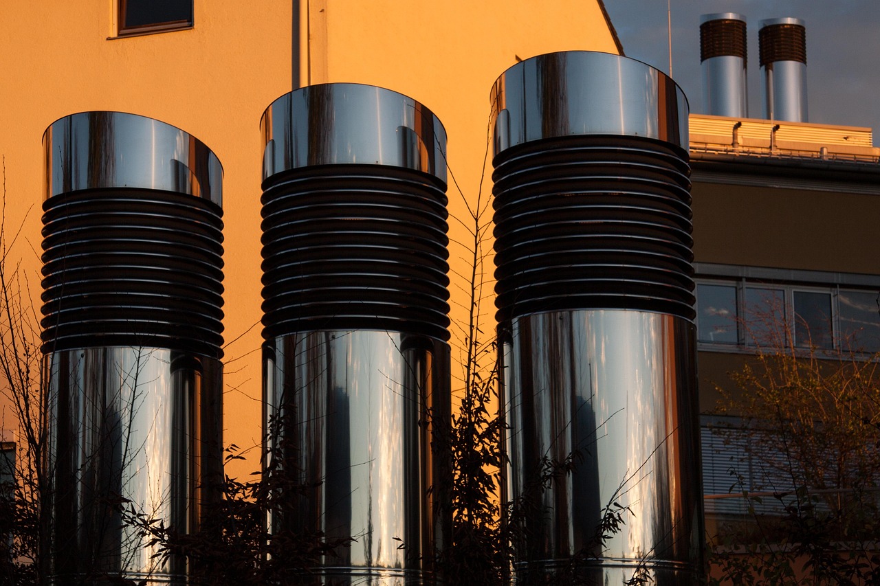 vent, fireplaces, metal, ventilation ducts, ventilation pipes, ventilation systems, air duct, air control systems, round, components, channels, flow technology, hydraulic diameter, air distribution system, exhaust air, reflection, reflexes, vent, air duct, air duct, air duct, air duct, air duct